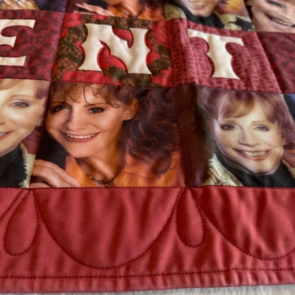 60” x 54” As Seen on TV Joe Pickett TV Prop Reba McEntire Patchwork Quilt - Picture 4 of 12